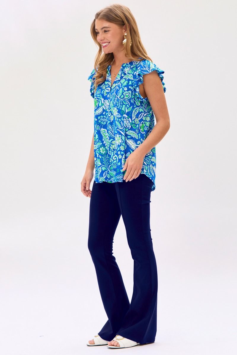 Lizzy Flutter Tank Top