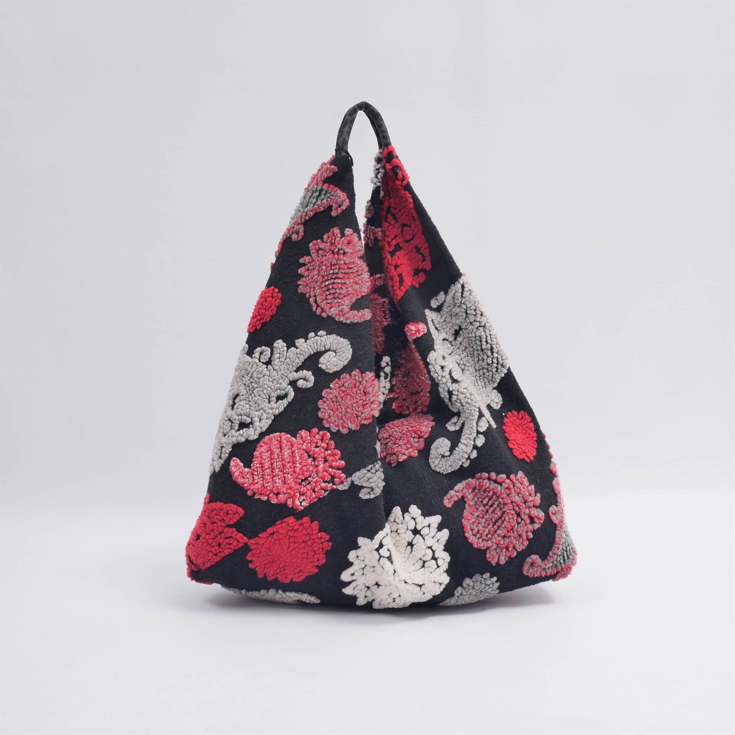 Made in Italy fabric hobo bag