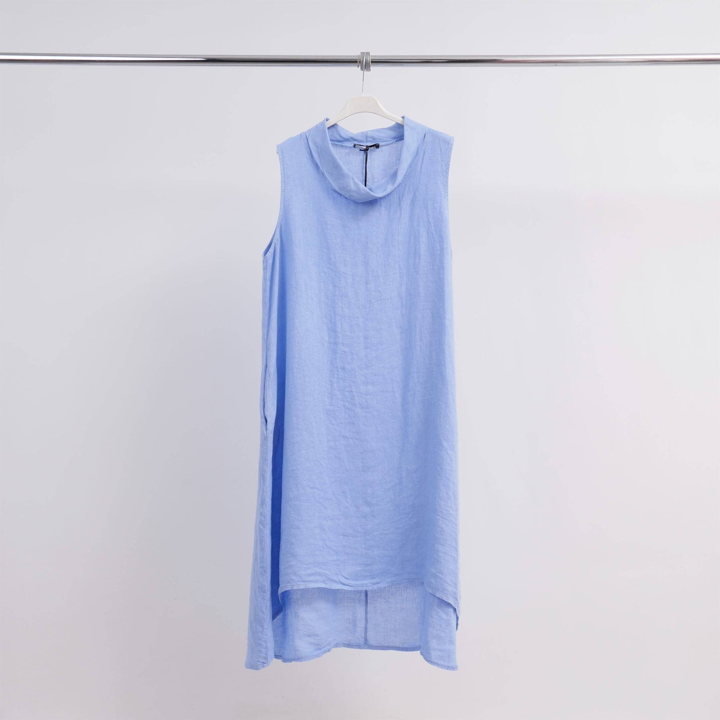 Mid Length Linen dress- Made in Italy