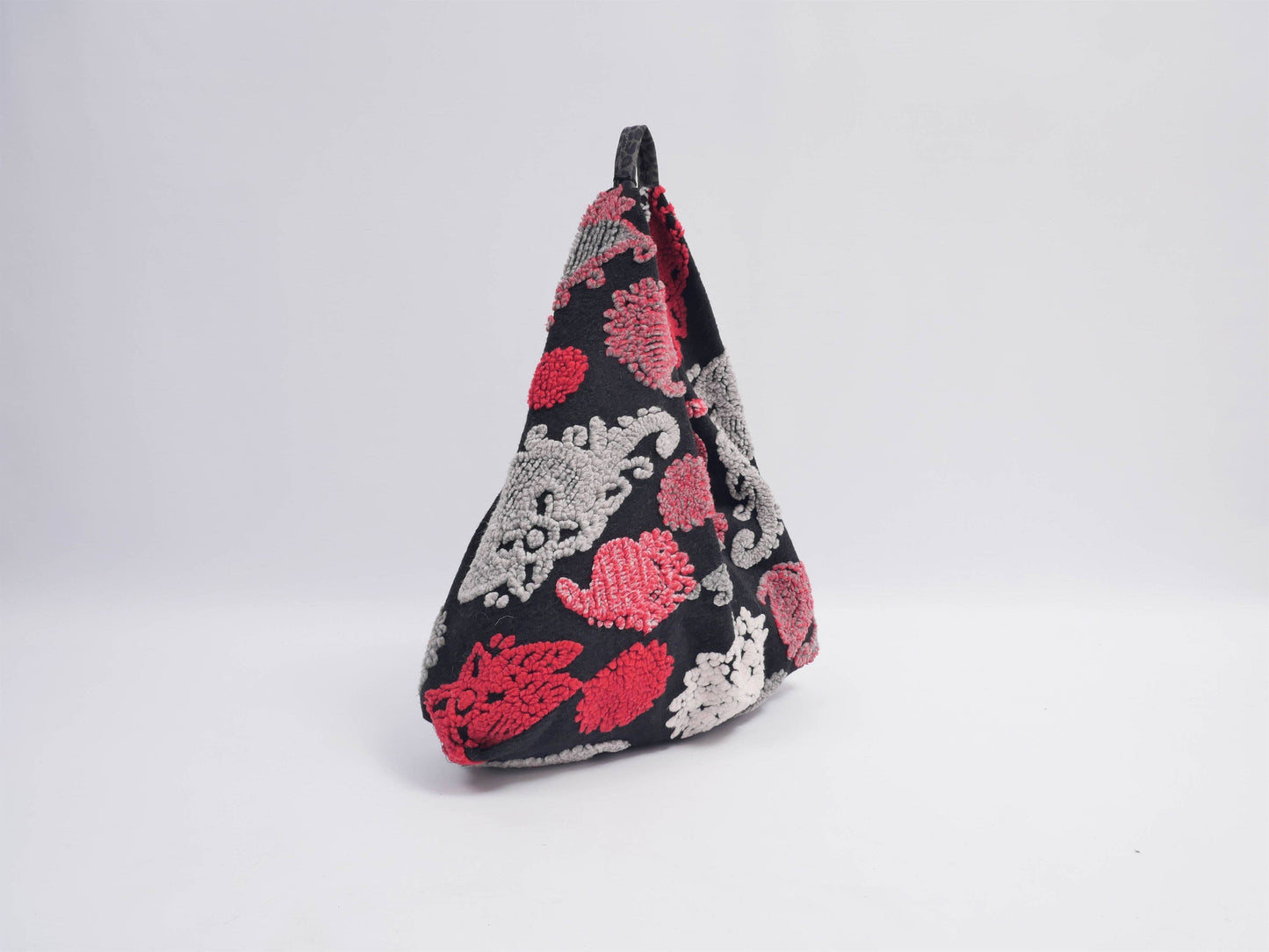 Made in Italy fabric hobo bag
