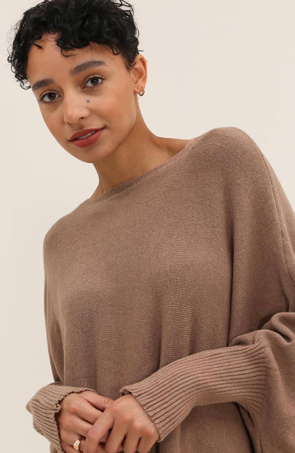 Made in Italy Sweater Brown