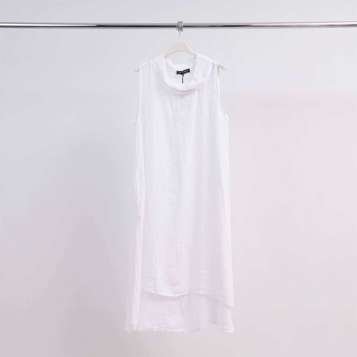 Linen dress White Made in Italy