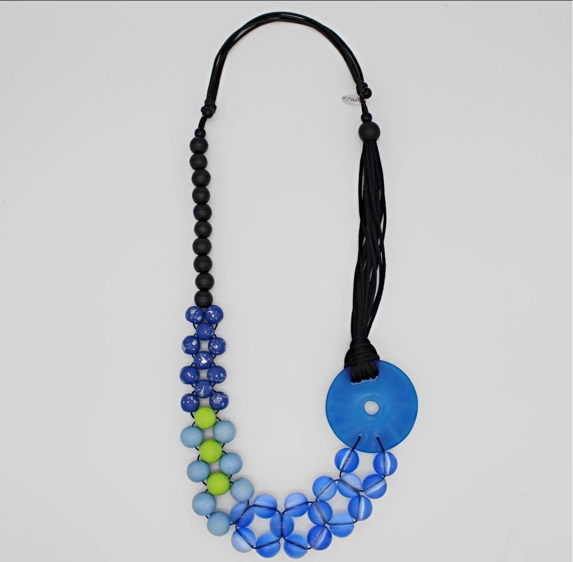 Blue Bold Belinda Necklace