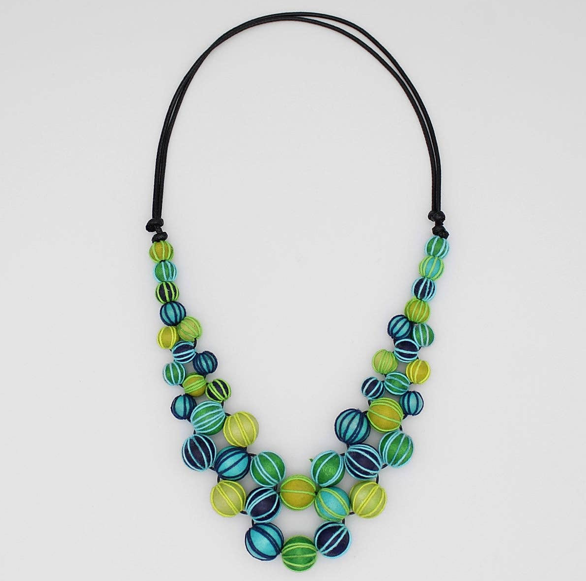 Green Pamela Berries Necklace