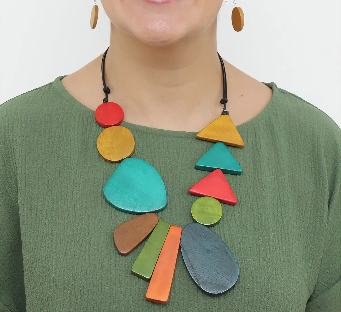 Multi Color Long Alexis Necklace