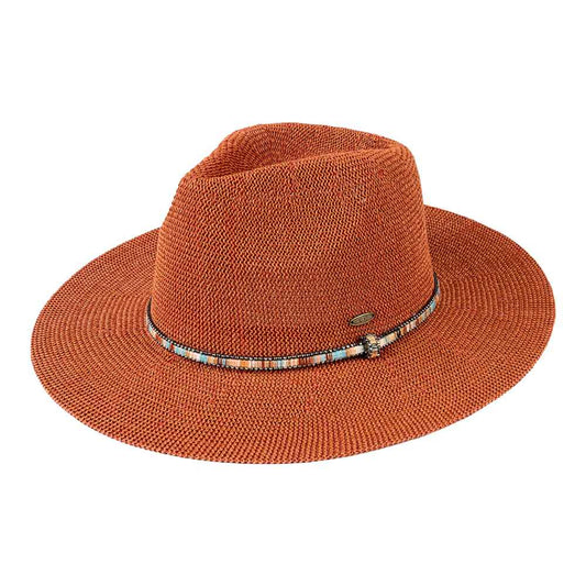 Brand Lilian Multi Thread Rhinestone Band Panama Clay