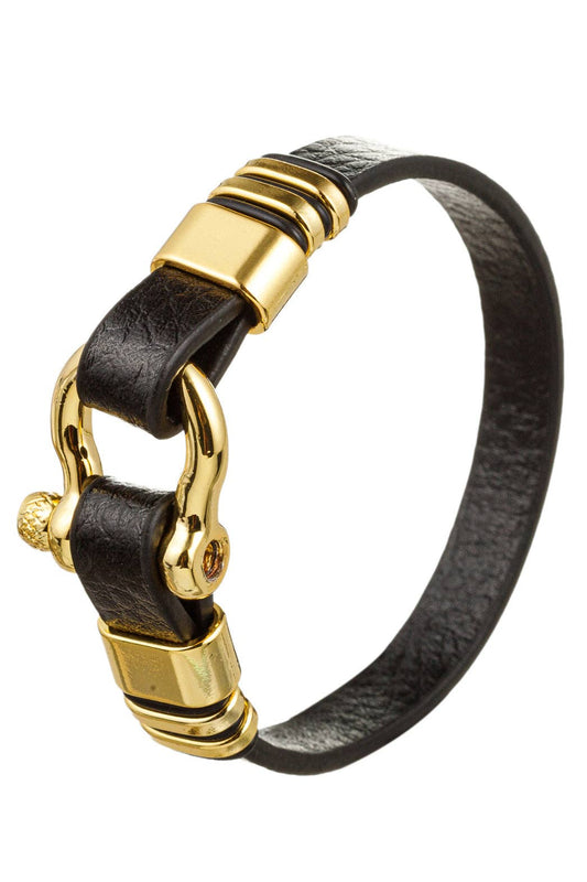 Benoit Leather Cuff Bracelet