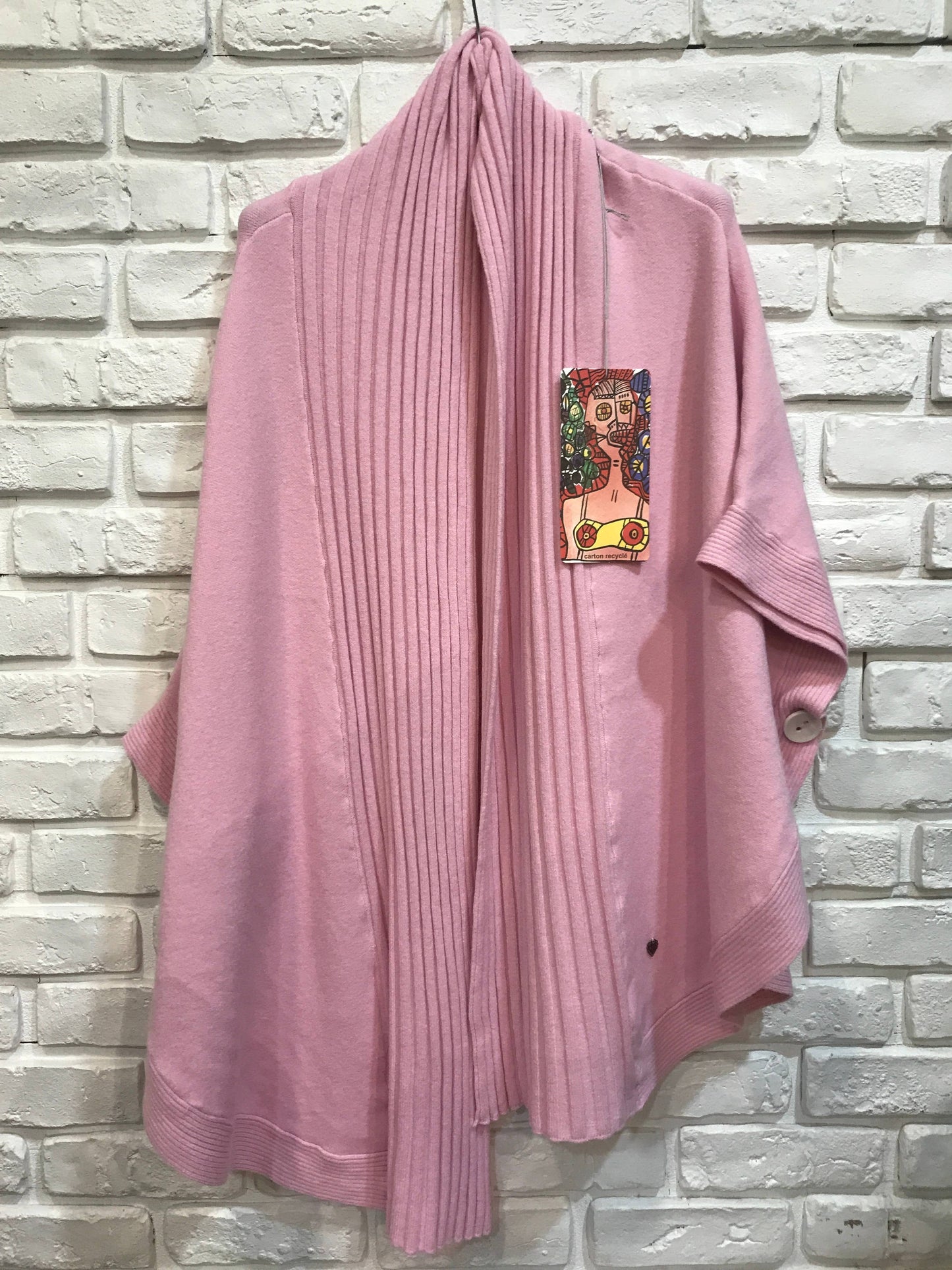 SWEATER 8917 50% viscose 28% polyester 22% nylon: Apricot