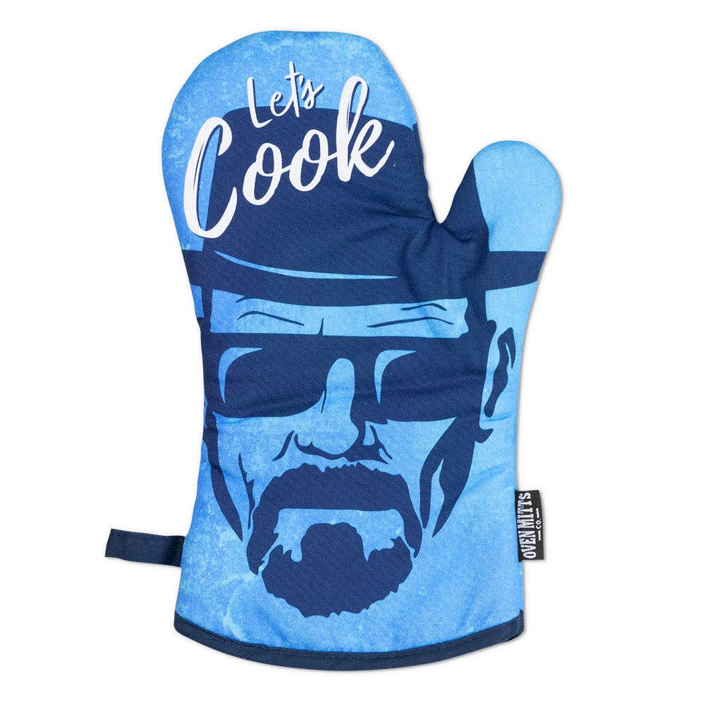 Let's Cook Oven Mitts And Potholder Set